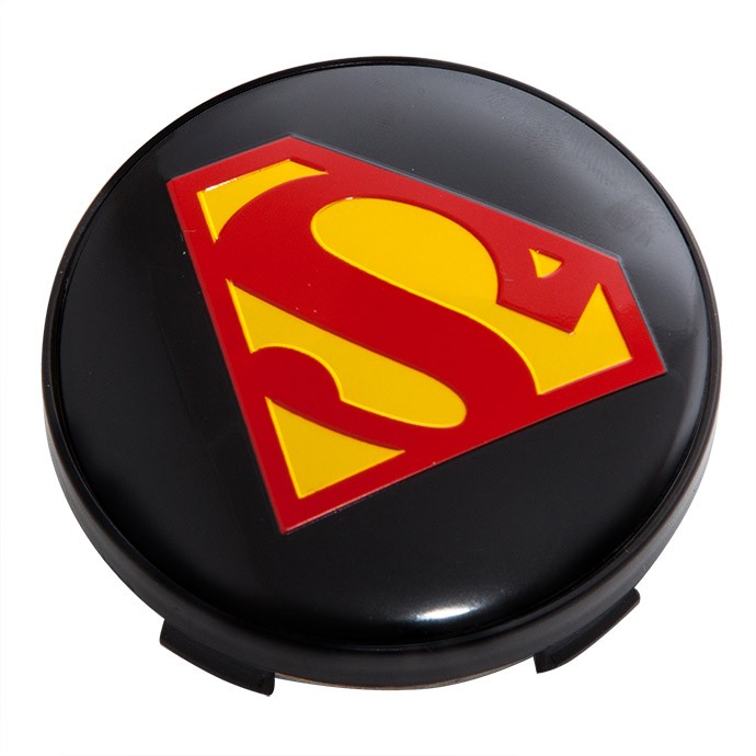 Колпачки ступичные  Superman 60/56/9 черный