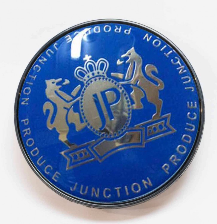 Заглушка литого диска JP 68/65/12 синий 