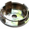 Заглушка на диски  LX wheels 64/57/10 хром-silver конус