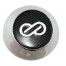 Колпачки для дисков Enkei chrome/carbon 64/60/6
