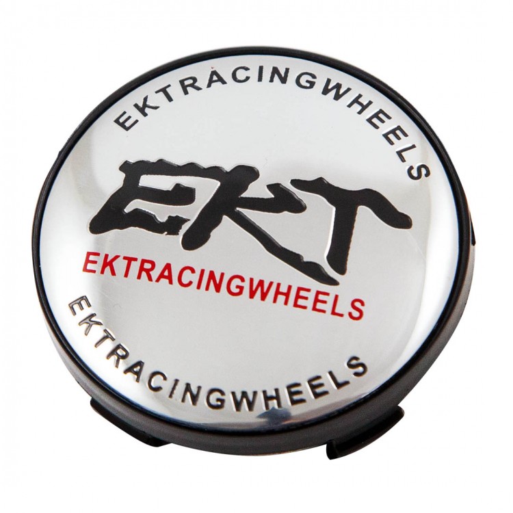 Колпачки ступичные EKTRARACINGWHEELS 60/56/9 хром