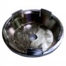 Колпачок на диски LX wheels 65/60/6 silver конус   