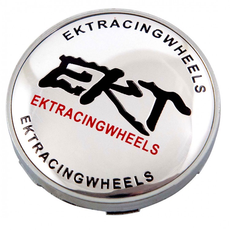 Колпачок ступицы EKTRARACINGWHEELS 60/56/9 хром 