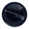 Колпачок литого диска WORK EMOTION 74/69/12 черный