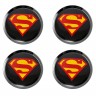 Заглушки для диска со стикером Superman (64/60/6) 