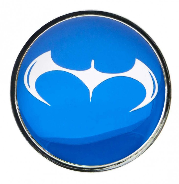 Колпачок ступицы Bat (63/59/7) голубой