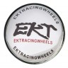 Колпачок ступицы EKTRARACINGWHEELS (63/59/7) хром с черным