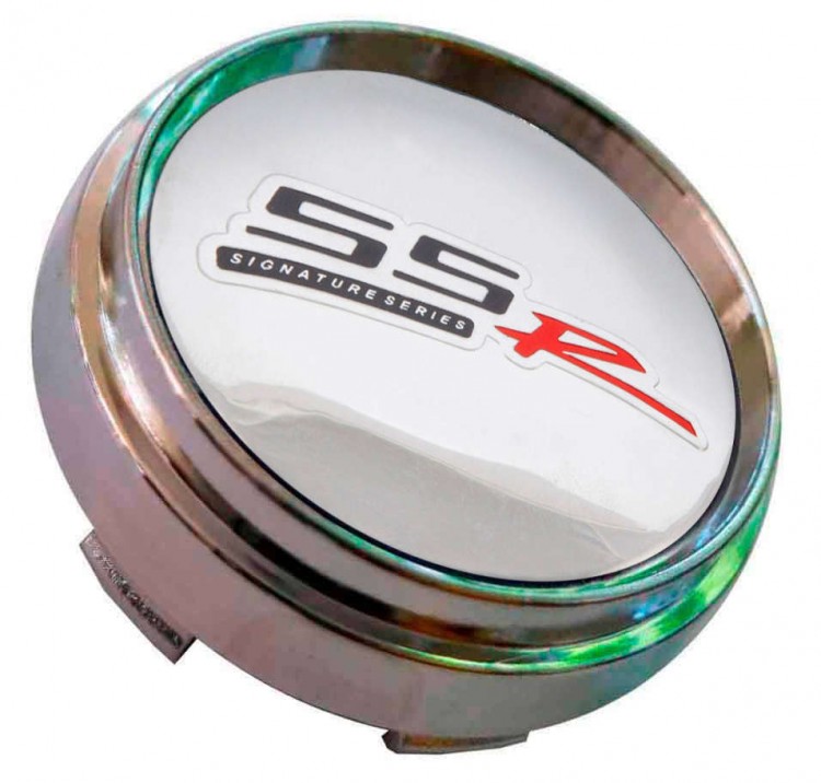 Заглушка ступицы SSR-Wheels 66/62/9 хром
