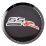 Заглушки для диска со стикером SSR-Wheels (64/60/6) черный 