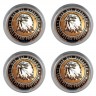 Колпачки на диски ВСМПО со стикером Protect Eagle 74/70/9