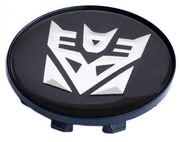 Колпачок на литые диски Трансформер Decepticon 58/50/11 черный