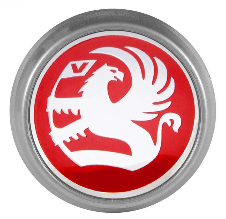 Заглушка на диски Vauxhall 74/70/9 красный