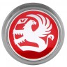 Заглушка на диски Vauxhall 74/70/9 красный