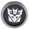 Заглушка на диски  Трансформер Decepticon 74/70/9 черный
