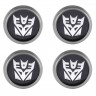 Заглушка на диски  Трансформер Decepticon 74/70/9 черный