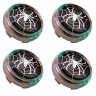 Заглушка ступицы Spider 66/62/9 черный 
