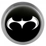 Заглушка на диски Bat 74/70/9 черный