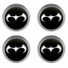 Заглушка на диски Bat 74/70/9 черный
